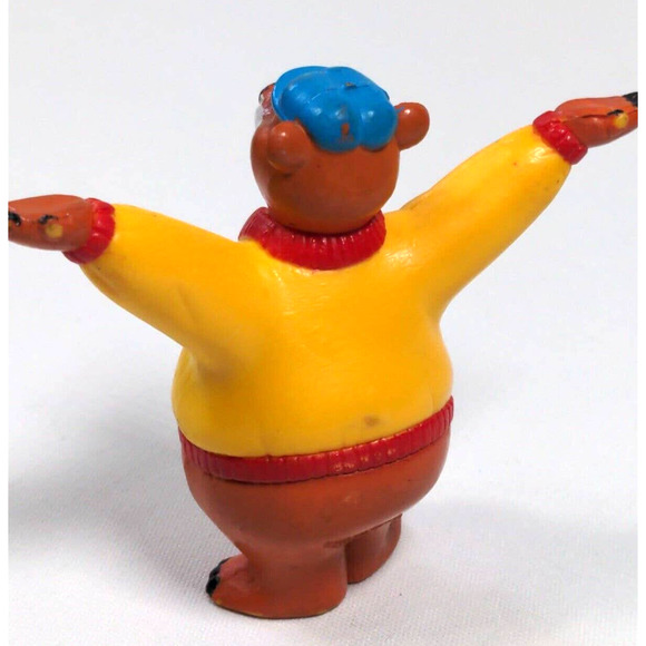 McDonalds Happy Meal Toy Phil Mendez KISSYFUR Gus the Bear PVC Vintage 1985 Toy - Picture 4 of 7